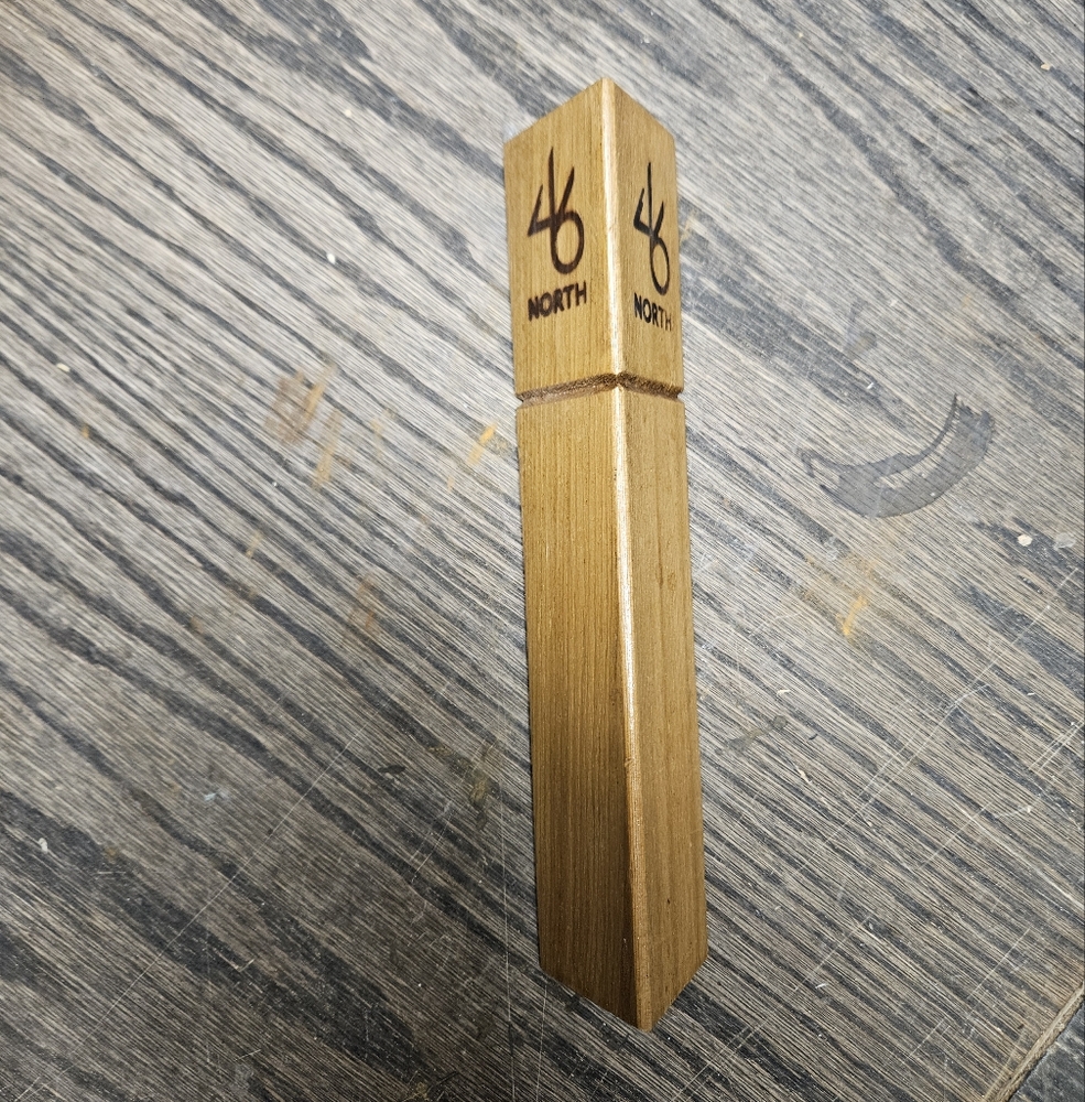 46 North Wooden Tap Handle